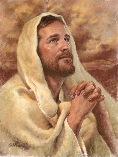 Jesus prays