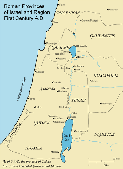 Map Sidon to Decapolis
