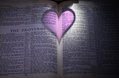 Bible and heart