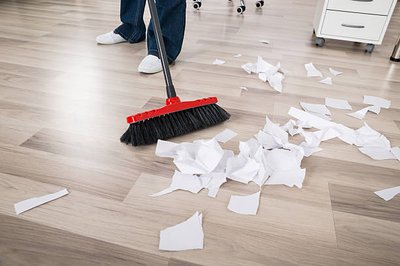 Sweeping floor