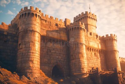 medieval-fortress-castle-cinematic-light-strong-fortress-walls-medieval-castle-cinematic-light-volumetric-light-no-people-289763984-3556113310